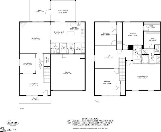 136 Light Spring Rd, Easley, SC 29642 - plan