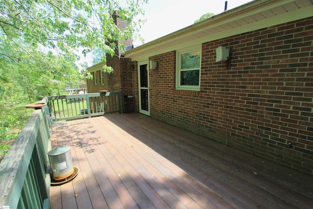 108 Dill Dr, Piedmont, SC 29673 - view of wooden deck