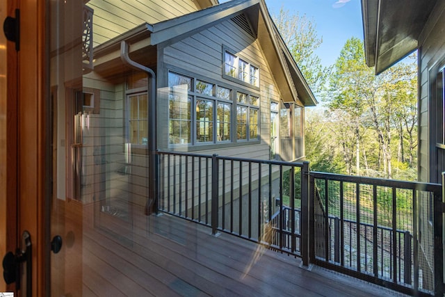 view of deck