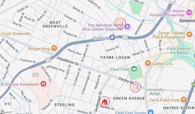 509 Dunbar St, Greenville, SC 29601 - map