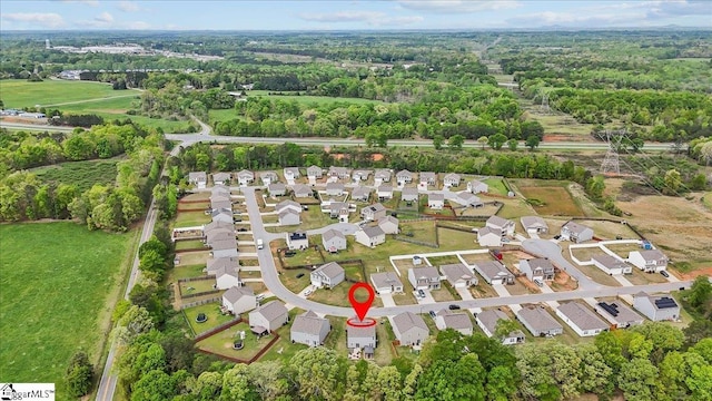 224 Hillendale Way, Pelzer, SC 29669 - bird's eye view featuring a residential view
