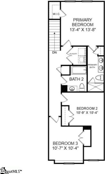 1214 Forestbrook Ln, Spartanburg, SC 29303 - property floor plan