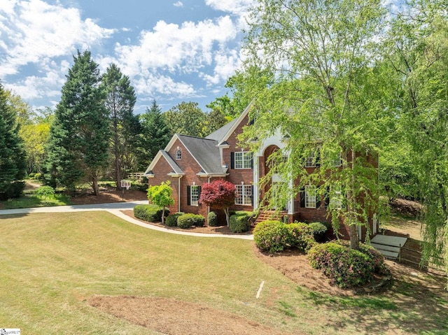 361 E Killarney Lk, Moore, SC 29369 - traditional-style home featuring brick siding and a front yard