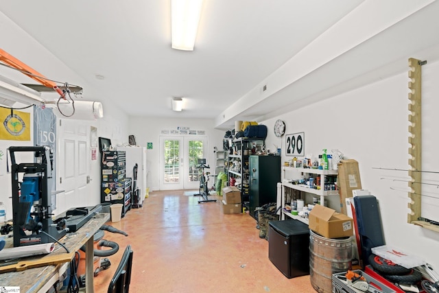 361 E Killarney Lk, Moore, SC 29369 - interior space featuring french doors and visible vents