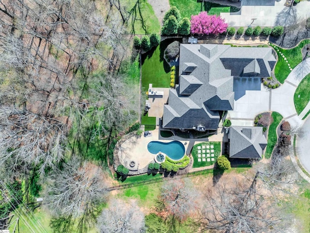 drone / aerial view