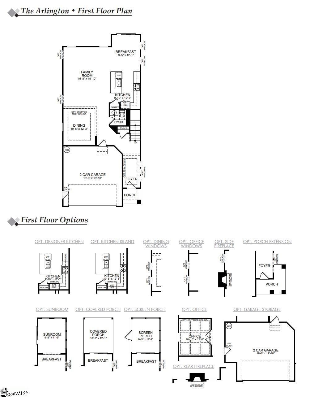 615 Werner Way, Greenville, SC 29611 - plan