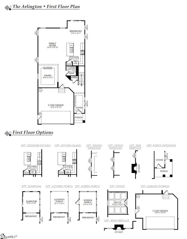 615 Werner Way, Greenville, SC 29611 - plan