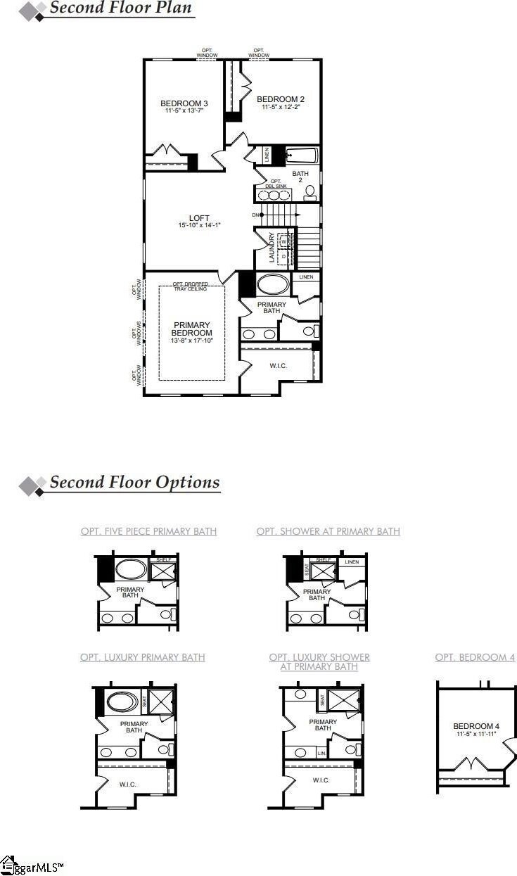 615 Werner Way, Greenville, SC 29611 - plan