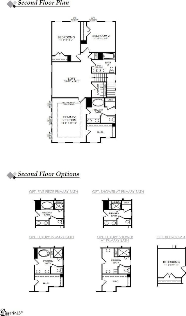 615 Werner Way, Greenville, SC 29611 - plan