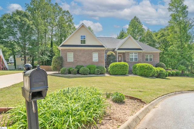 103 Graclan Ct, Simpsonville, SC 29680 - view of front of property with brick siding and a front lawn