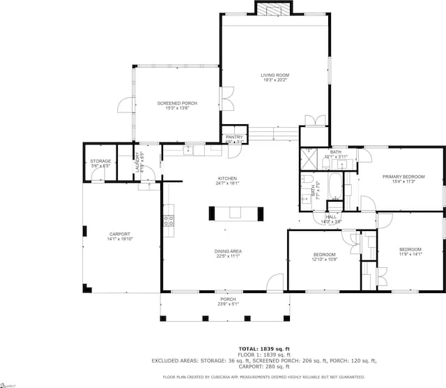 181 Skyland Dr, Clinton, SC 29325 - floor plan