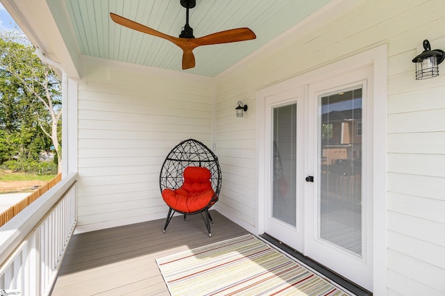 827 S Academy St, Greenville, SC 29601 - exterior space featuring ceiling fan