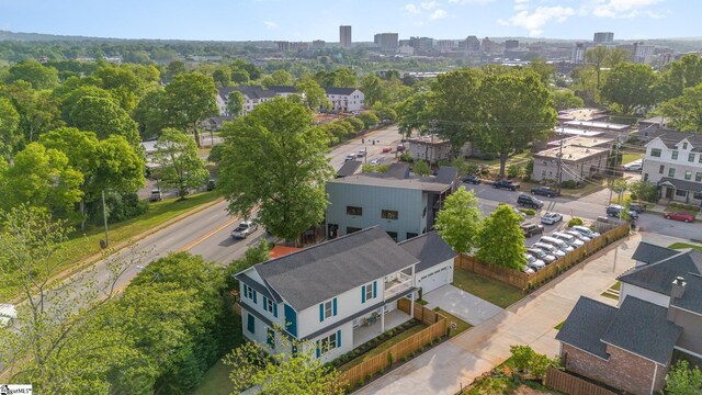 827 S Academy St, Greenville, SC 29601 - birds eye view of property