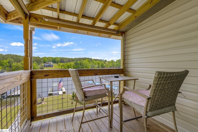 108A Holt Dr, Iva, SC 29655 - view of balcony