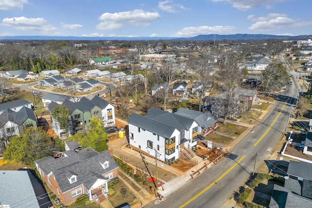 512 Anderson St Unit 1, Greenville, SC 29601 - bird's eye view with a residential view and a mountain view