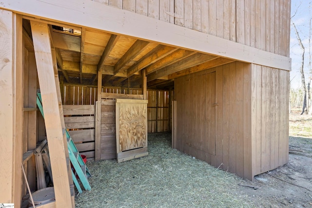 view of stable