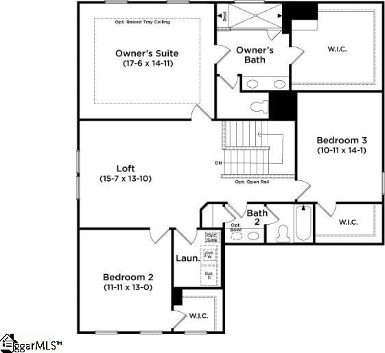 407 Briggs Dr, Easley, SC 29642 - floor plan / room layout