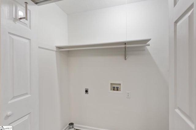 123 Sequayah Dr, Fair Play, SC 29643 - washroom featuring washer hookup, hookup for an electric dryer, and baseboards