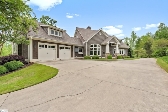 295 Chastain Hill Rd, Taylors, SC 29687 - craftsman-style home with an attached garage and driveway