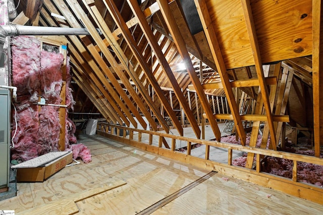 103 Greenleaf Ln, Easley, SC 29642 - view of unfinished attic
