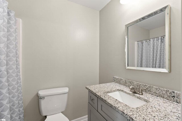 381 Deer Farm Pond Ln, Fair Play, SC 29643 - bathroom featuring toilet and vanity