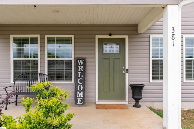 381 Deer Farm Pond Ln, Fair Play, SC 29643 - doorway to property with covered porch
