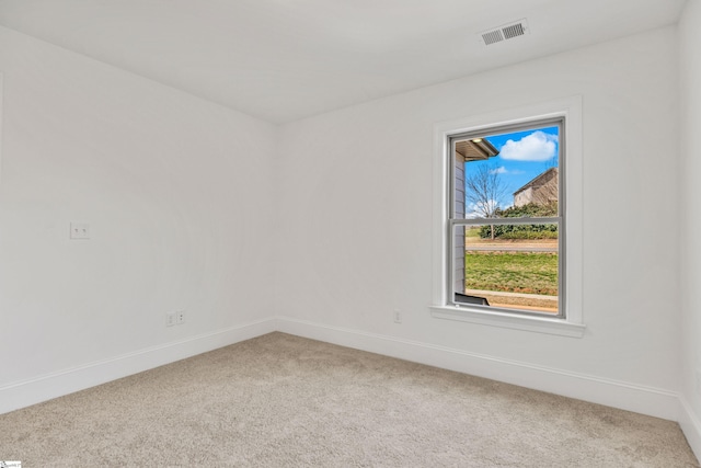 418 Palazzo Pl, Greer, SC 29650 - spare room featuring baseboards, carpet flooring, and visible vents