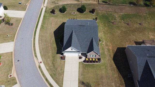 drone / aerial view