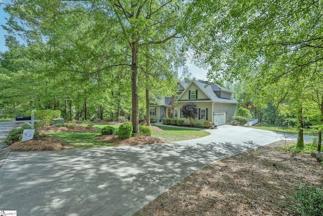 102 Rabon Chase Ct, Fountain Inn, SC 29644 - tudor house with a garage and concrete driveway