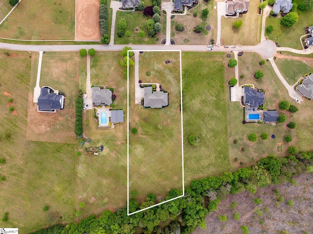drone / aerial view