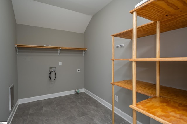 112 Nokota Dr, Pelzer, SC 29669 - laundry area featuring electric dryer hookup, hookup for a washing machine, laundry area, and baseboards