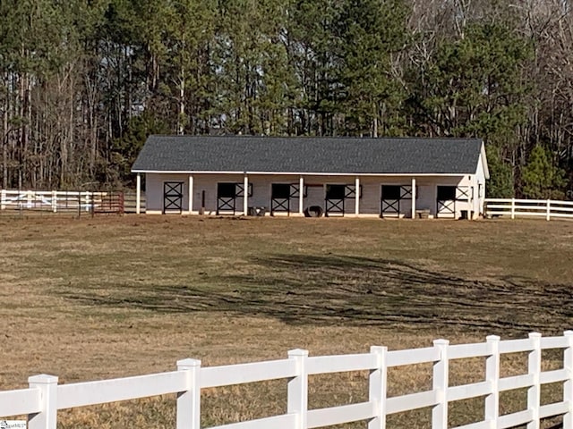 112 Nokota Dr, Pelzer, SC 29669 - view of horse barn