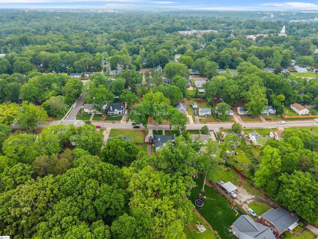 aerial view with a view of trees