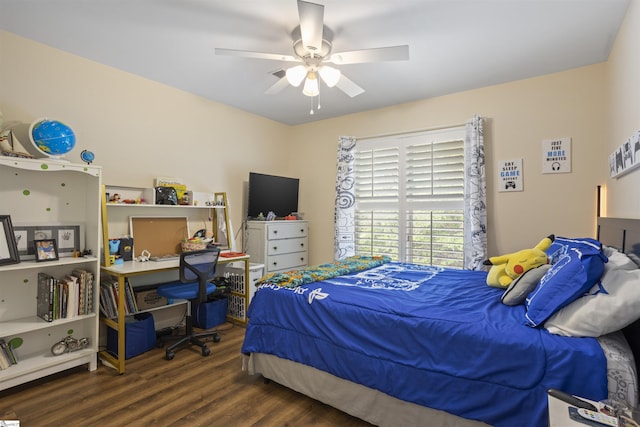 2 Graystone Way, Taylors, SC 29687 - bedroom featuring wood finished floors and ceiling fan
