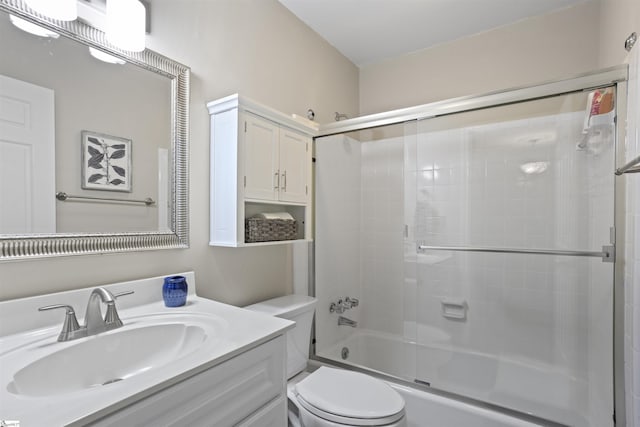 2 Graystone Way, Taylors, SC 29687 - full bath with vanity, toilet, and shower / bath combination with glass door