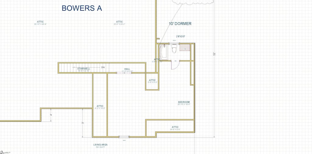 399 Bowers Rd, Travelers Rest, SC 29690 - view of layout