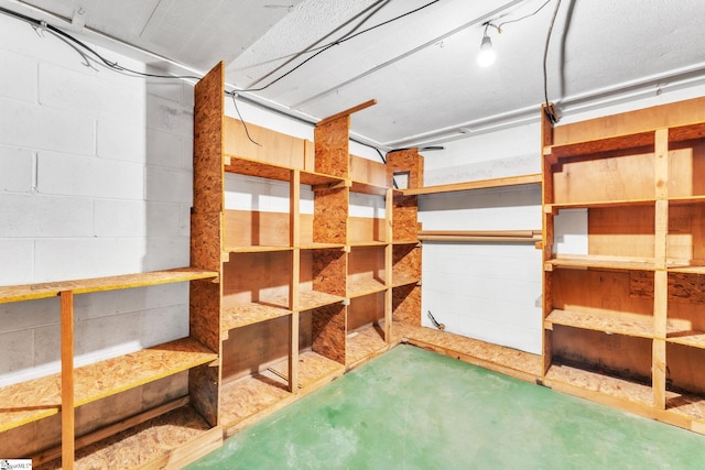 view of storage