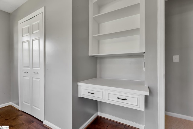 view of closet