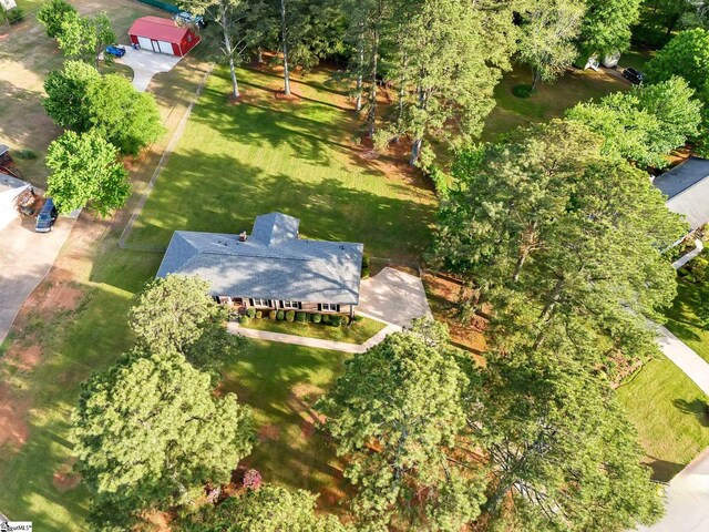 drone / aerial view