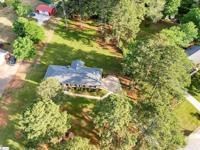 drone / aerial view