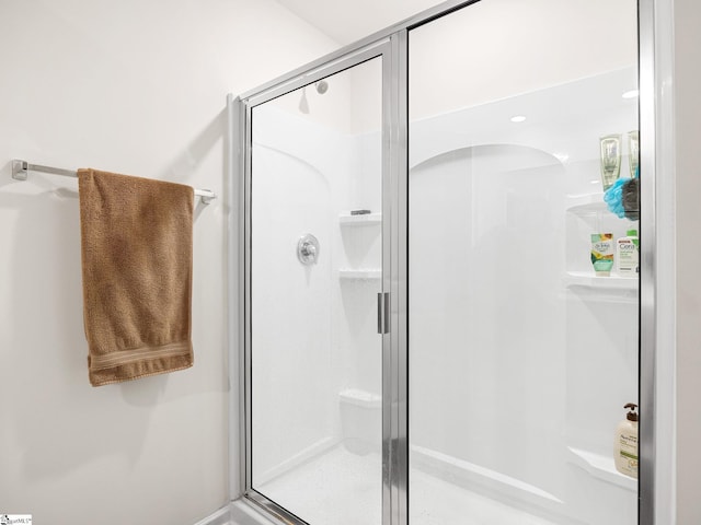 1087 Summerlin Trl, Duncan, SC 29334 - bathroom with a stall shower