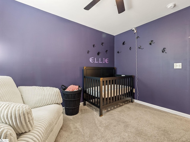 1087 Summerlin Trl, Duncan, SC 29334 - carpeted bedroom featuring ceiling fan and baseboards