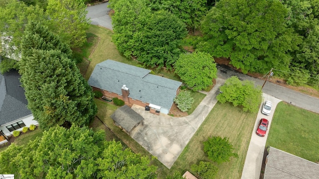 bird's eye view