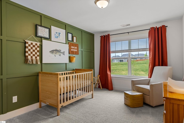313 Glendon St, Greer, SC 29651 - carpeted bedroom with visible vents