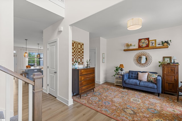 313 Glendon St, Greer, SC 29651 - interior space featuring baseboards and light wood finished floors