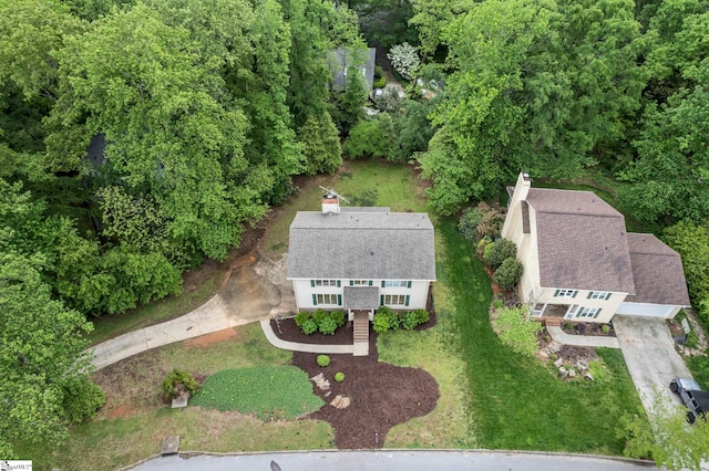 aerial view