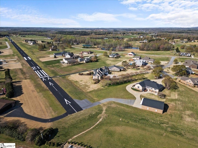 drone / aerial view