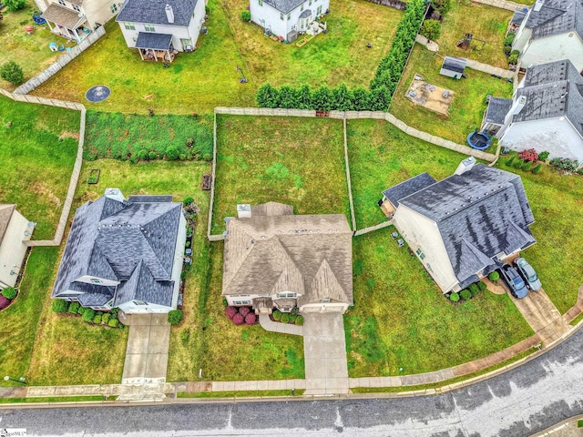drone / aerial view