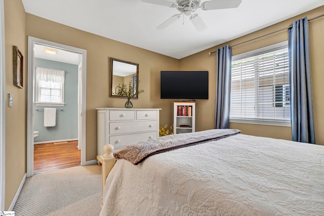 1230 Melton Rd Unit 104, West Union, SC 29696 - carpeted bedroom with baseboards and a ceiling fan