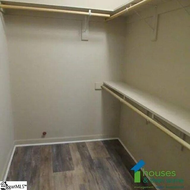 317 Farnsworth Rd, Spartanburg, SC 29301 - walk in closet featuring dark wood-style floors